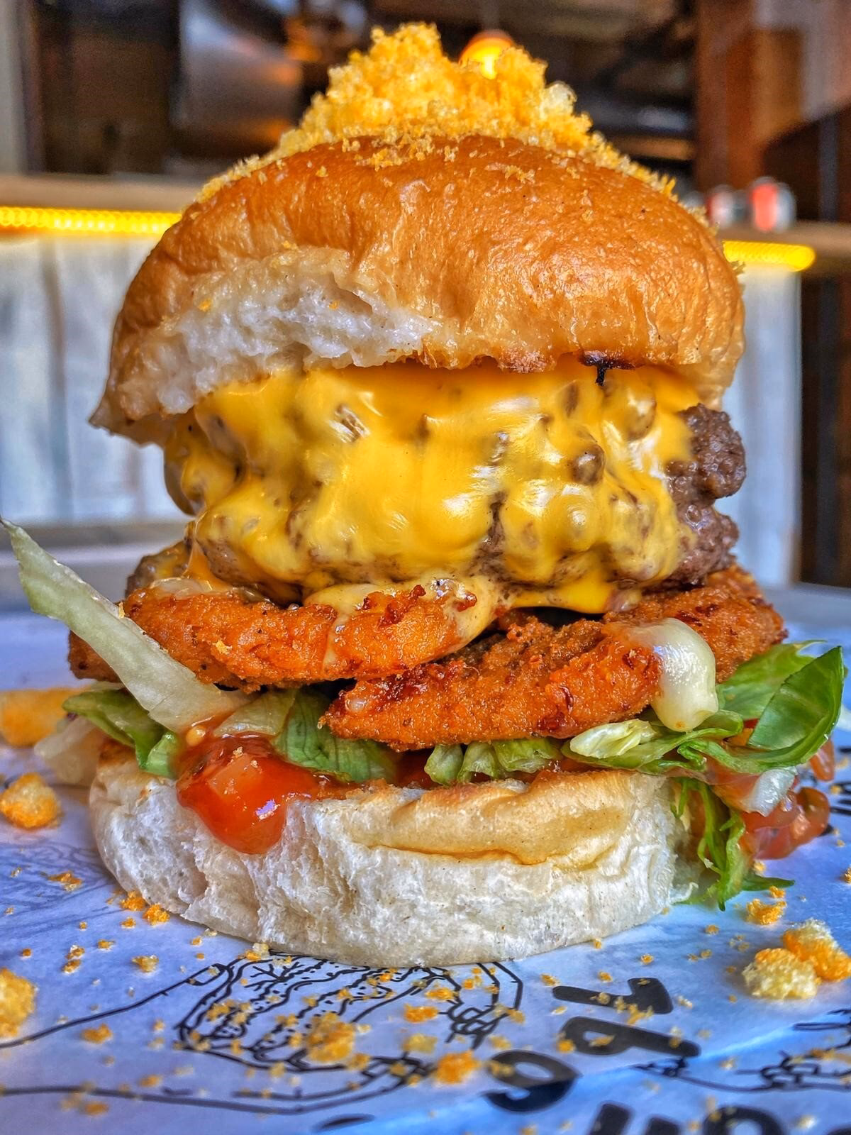 Are there halal burgers in reading?