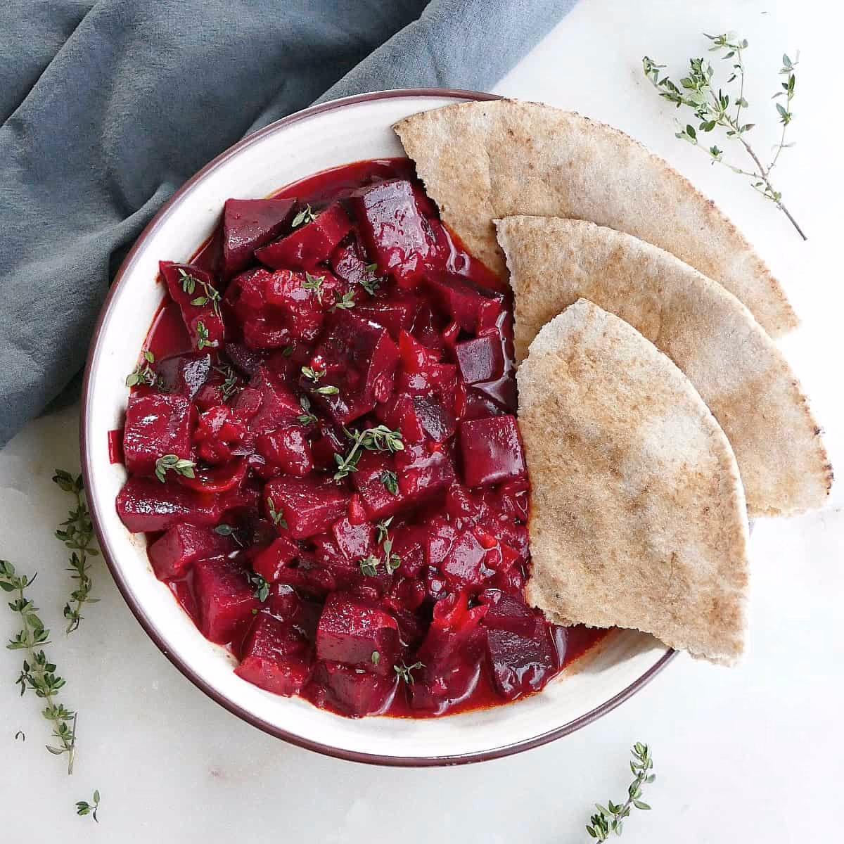 What is a vegan beetroot Curry?
