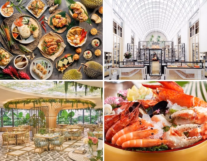 Does Grand Hyatt Singapore have a halal buffet?