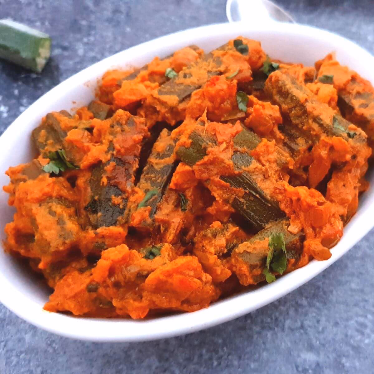 What is Bhindi masala gravy?