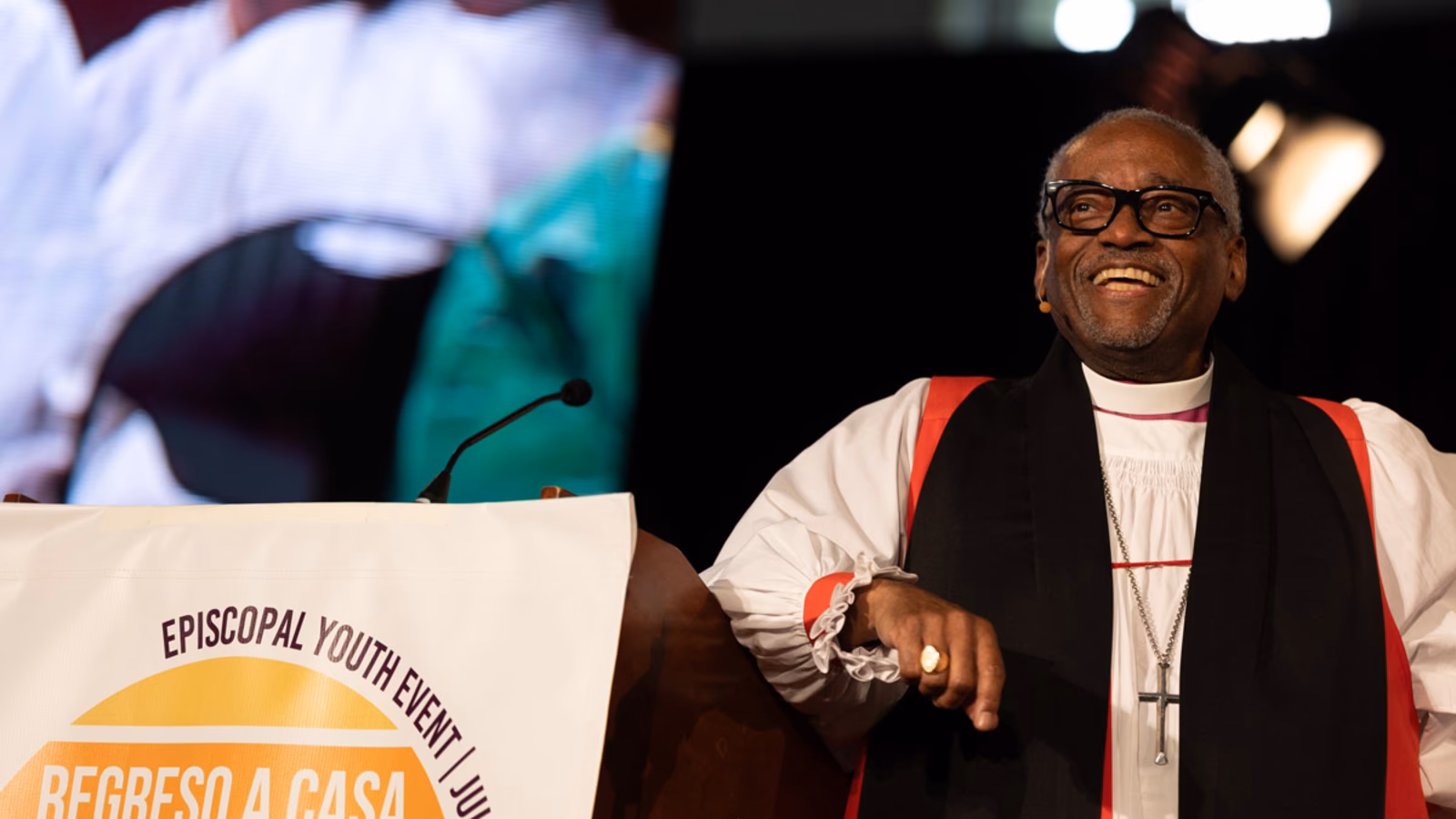 What time is Bishop Curry on People (the TV Show)?