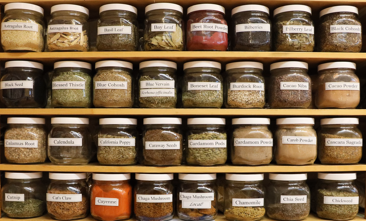 What herbs are available in bulk?