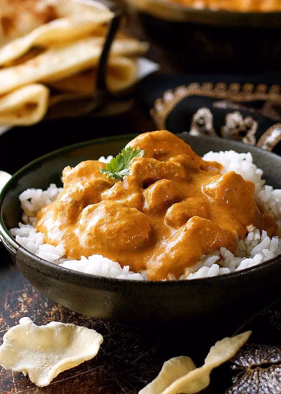 What spices are in butter chicken?
