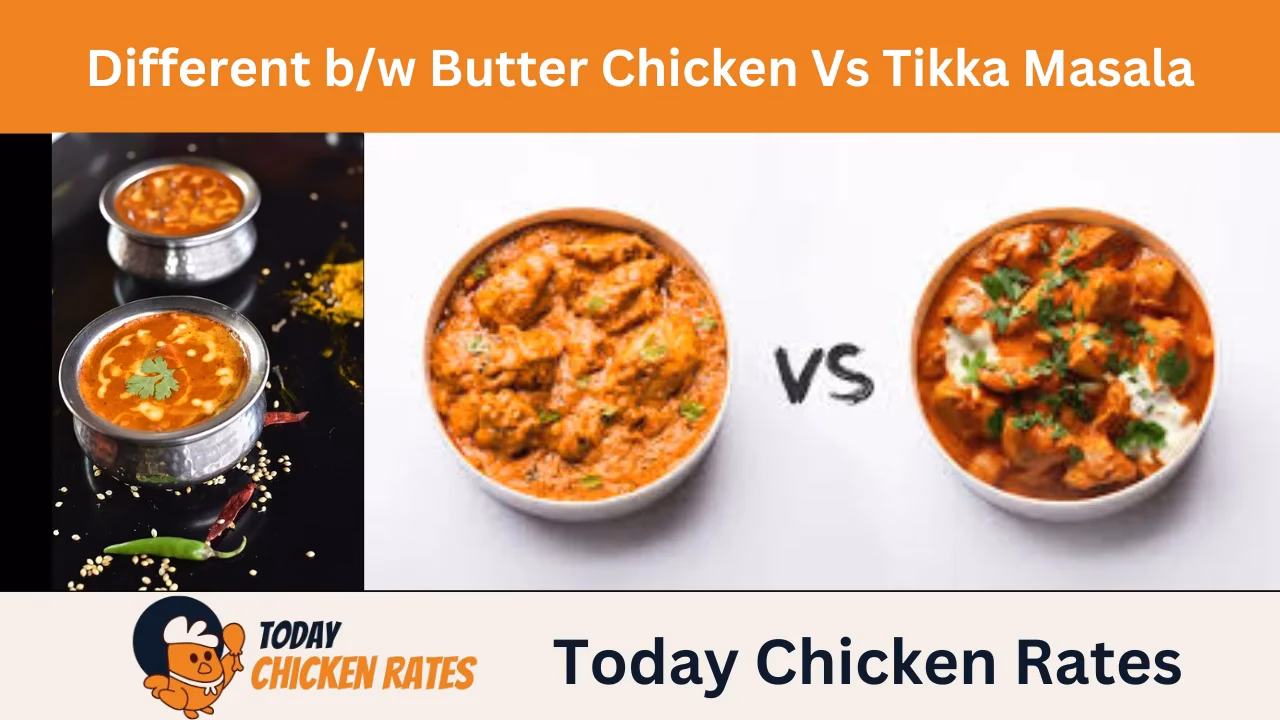 Does tikka masala have more calories than butter chicken?