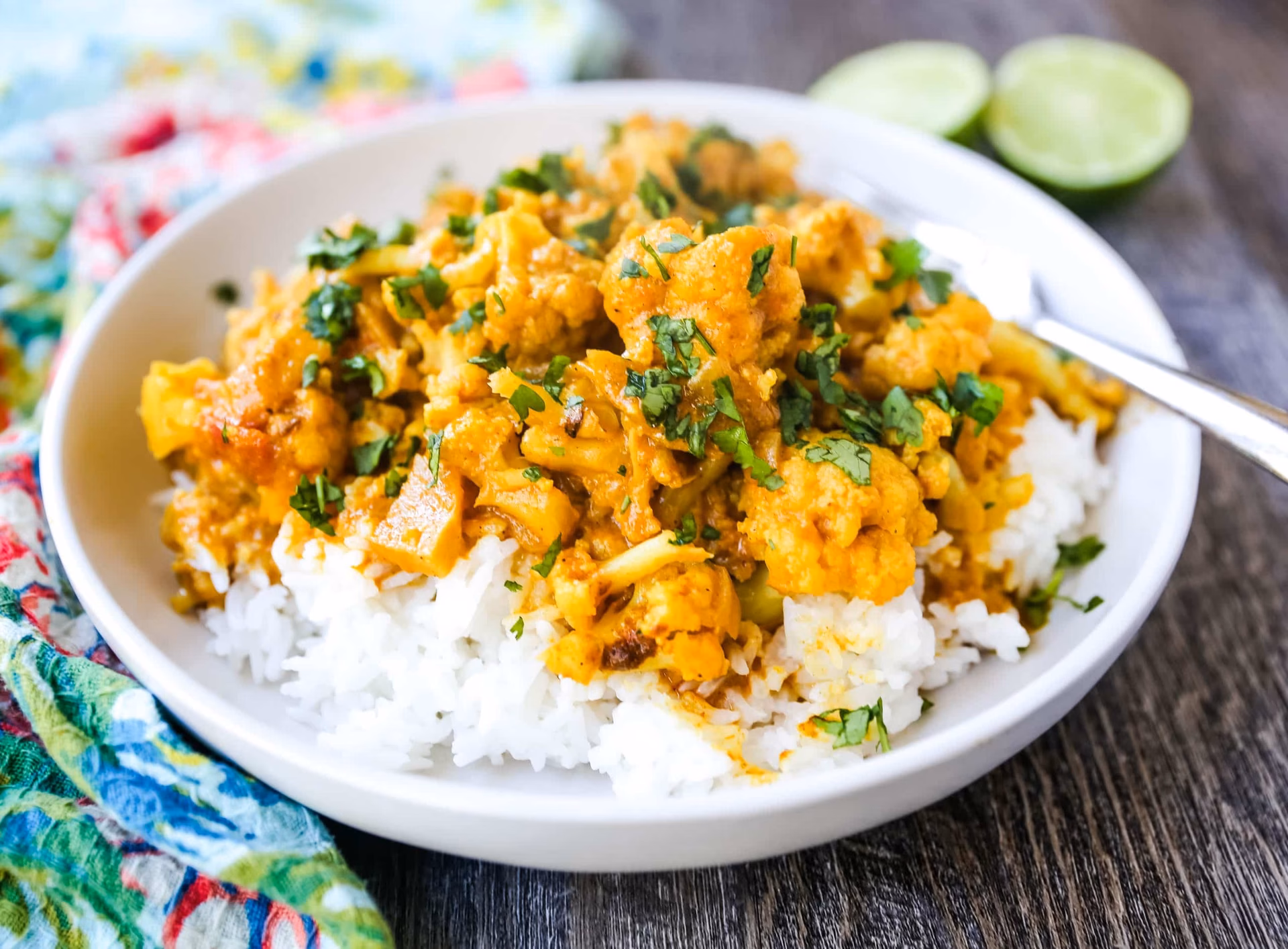 How long does cauliflower Curry take to cook?