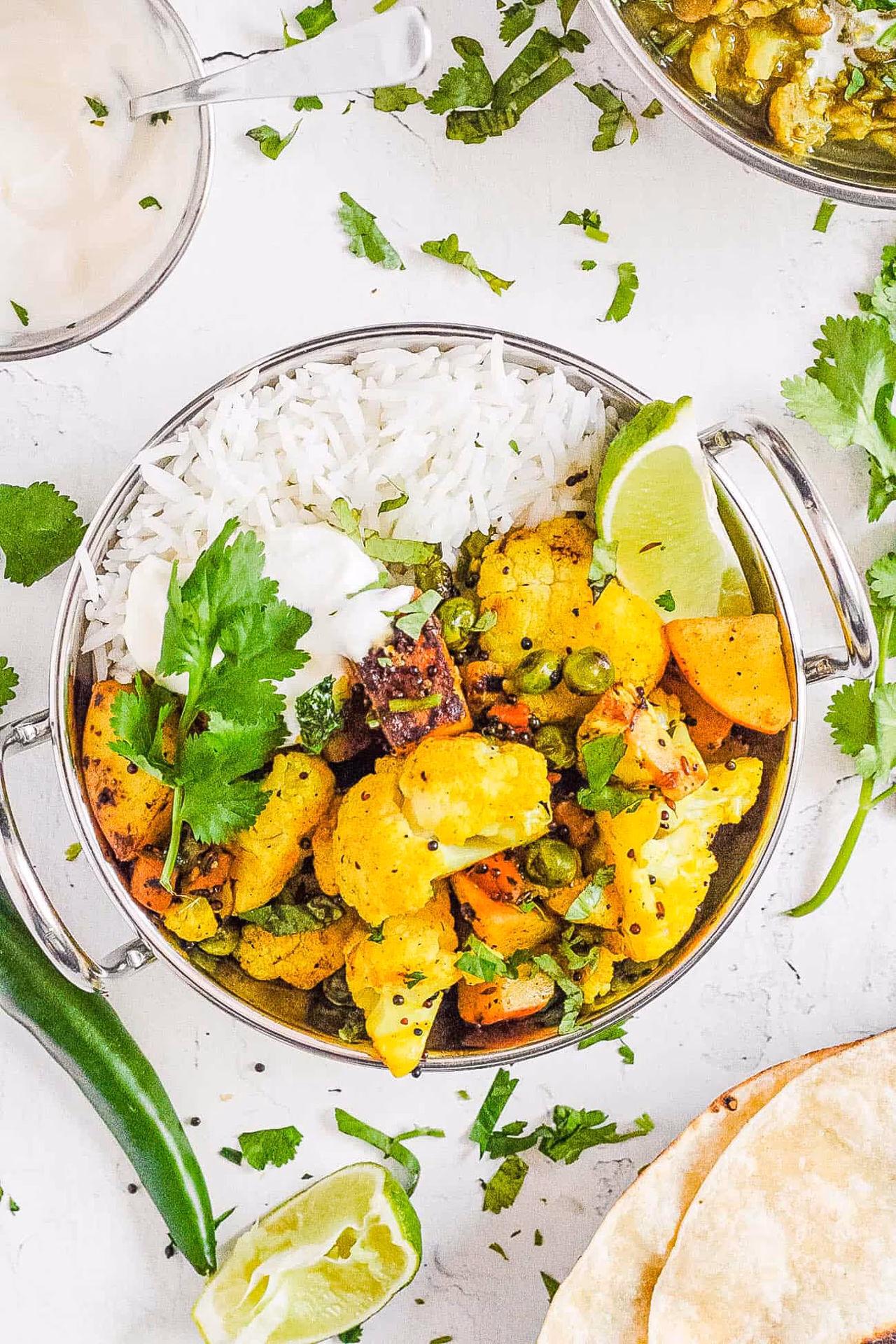 How long does cauliflower Curry take to cook?