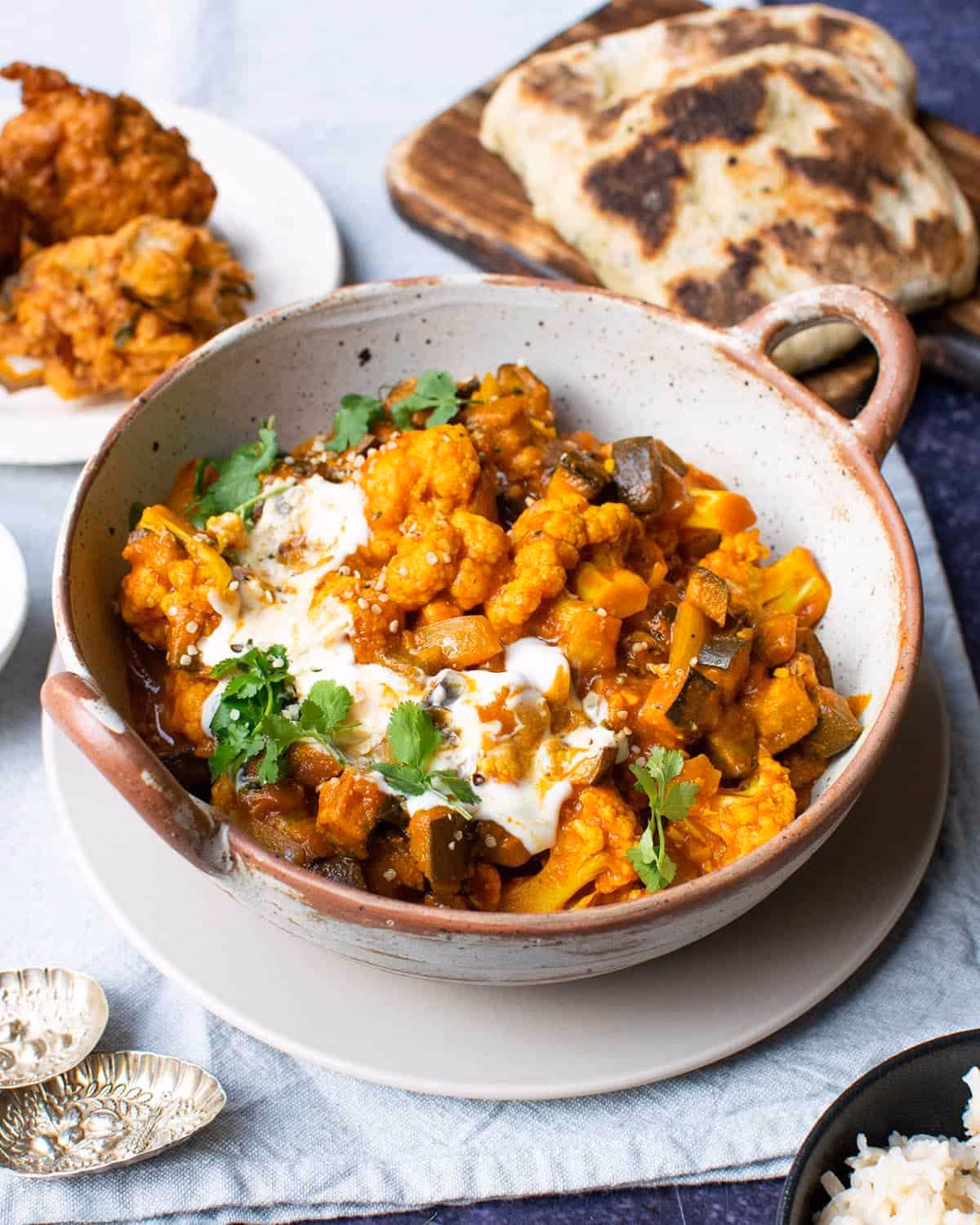 What is roasted cauliflower Curry?