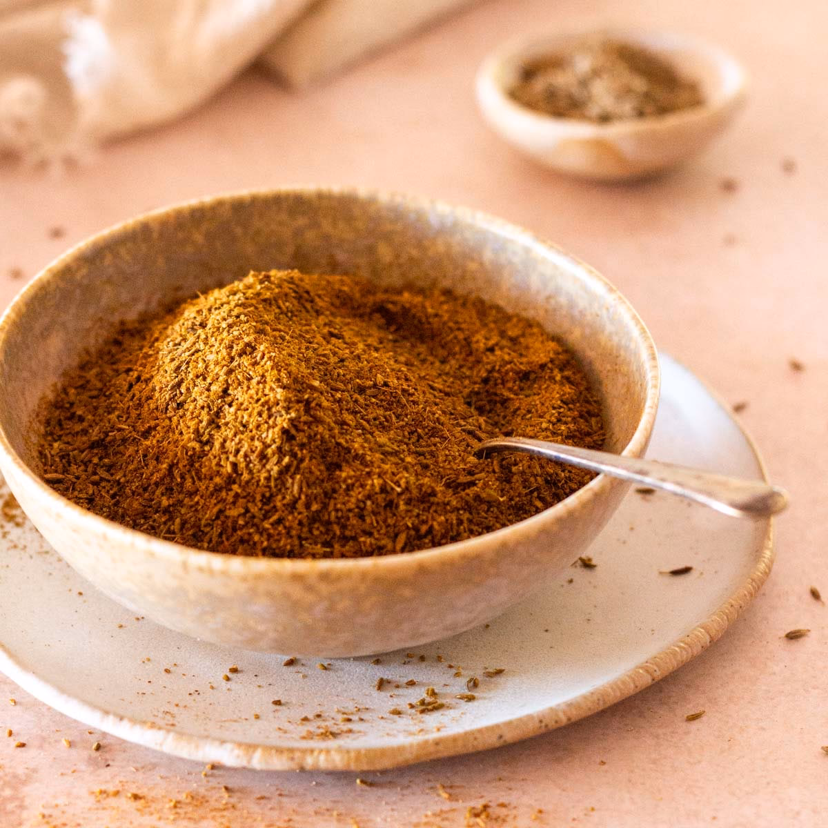 What spices are used in chaat masala?