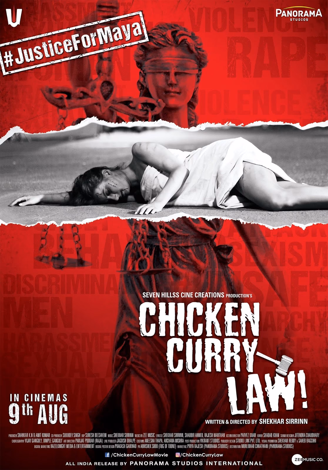 How long is chicken curry Law starring Nivedita Bhattacharya?