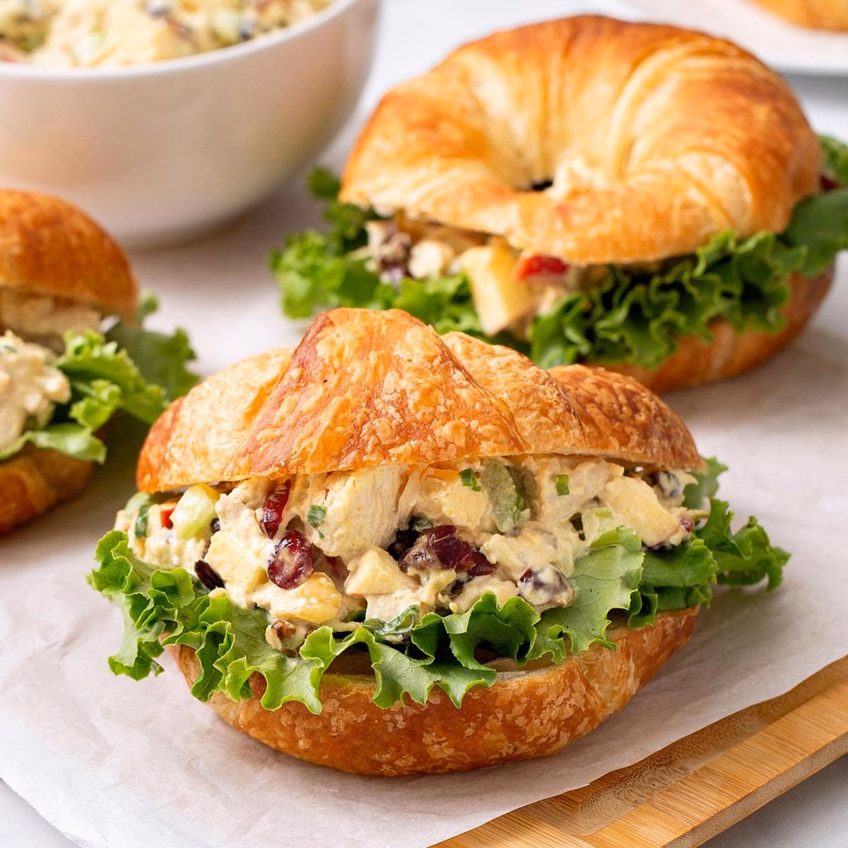 Can you eat a curry chicken salad sandwich?