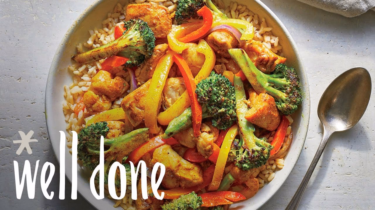 What is curry chicken stir fry?