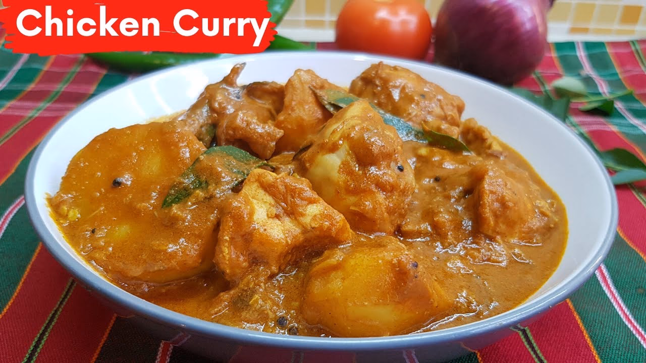 How to make chicken curry without coconut milk?