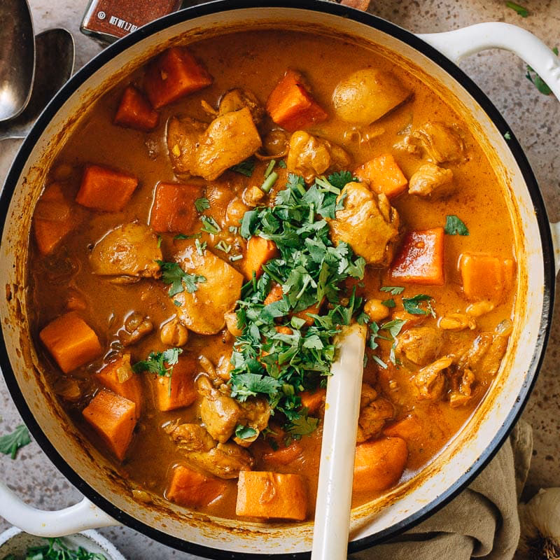 What is Instant Pot Sweet potato chicken curry?