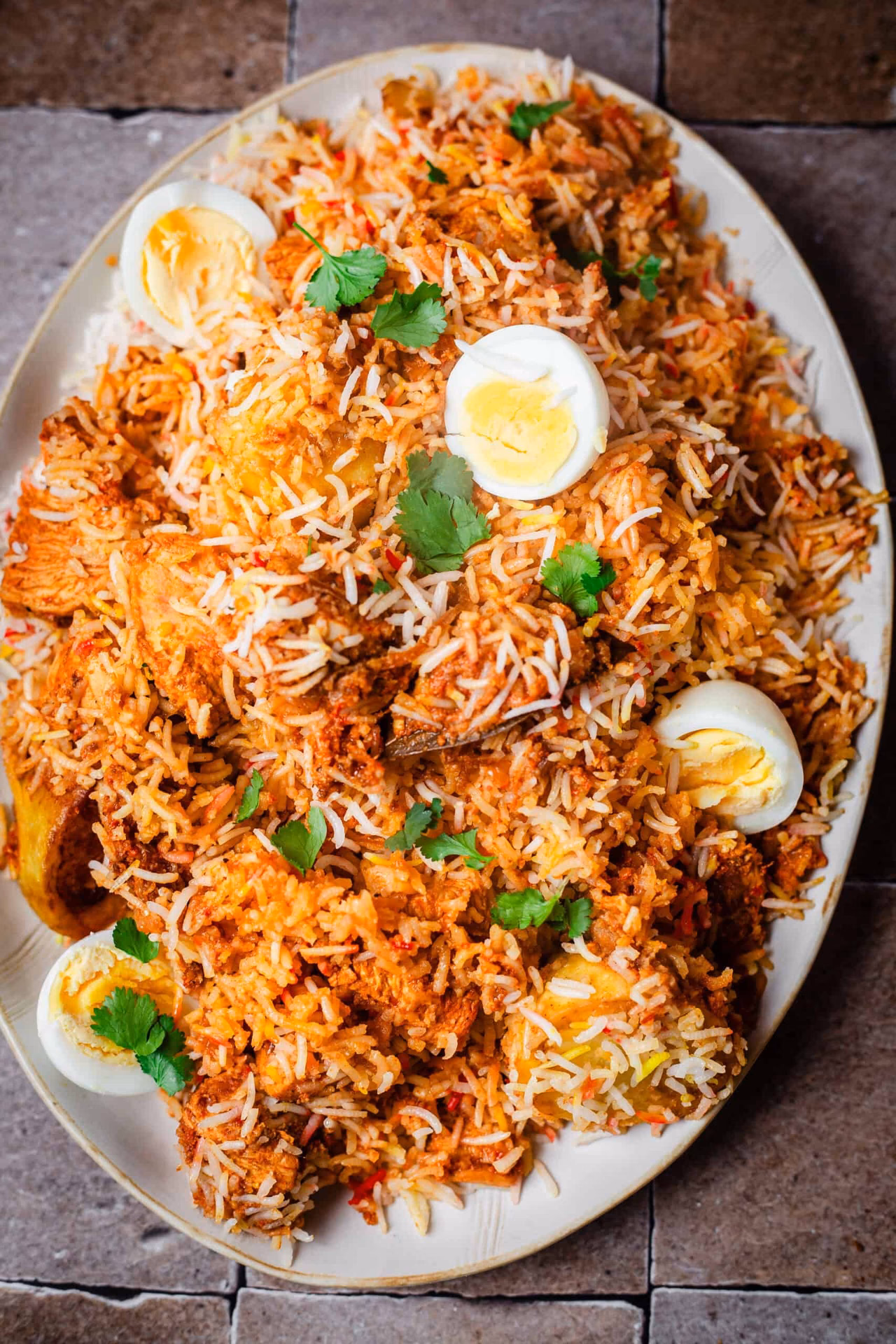 What to serve with chicken tikka biryani?