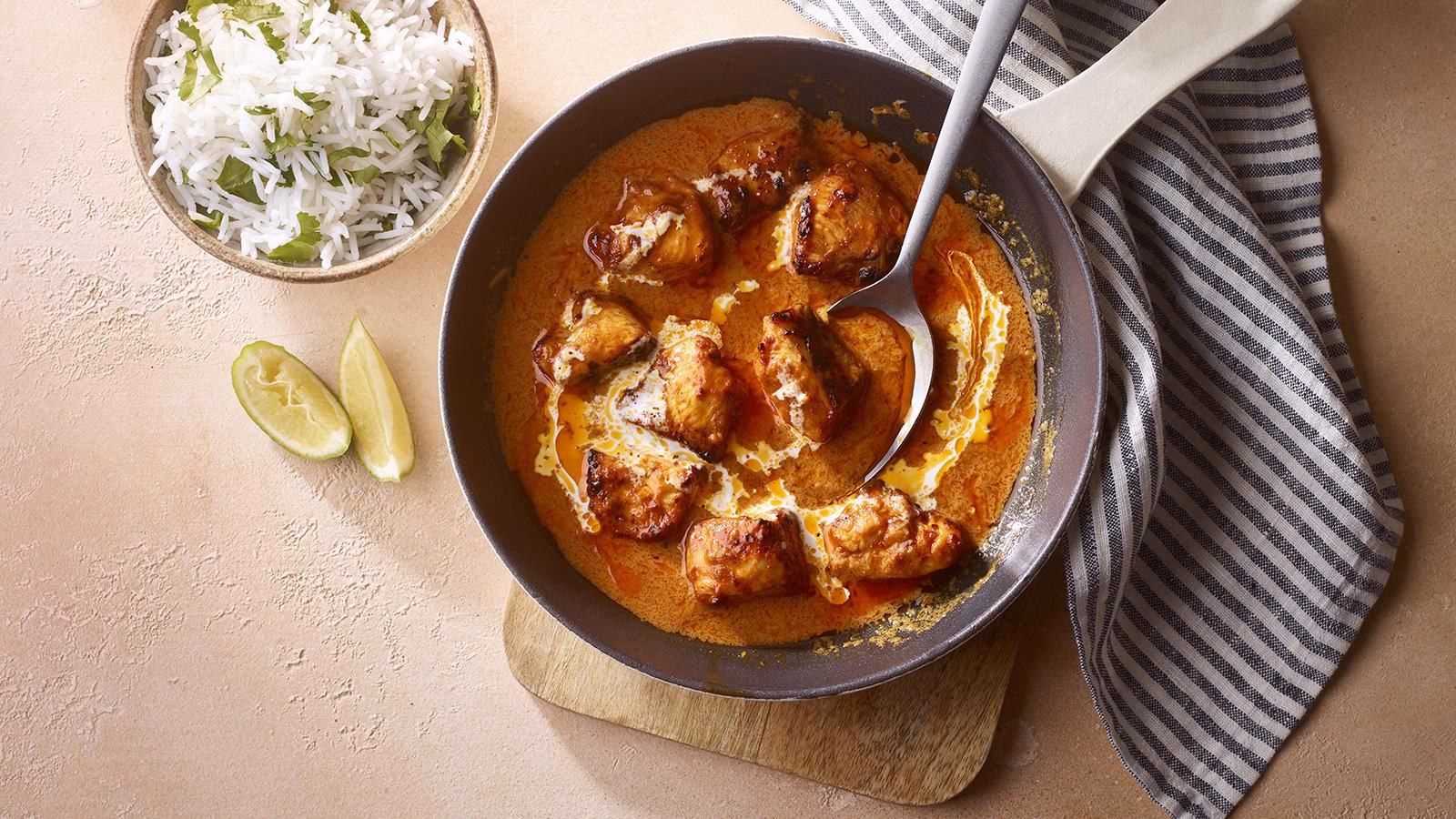 What to eat with chicken tikka masala?
