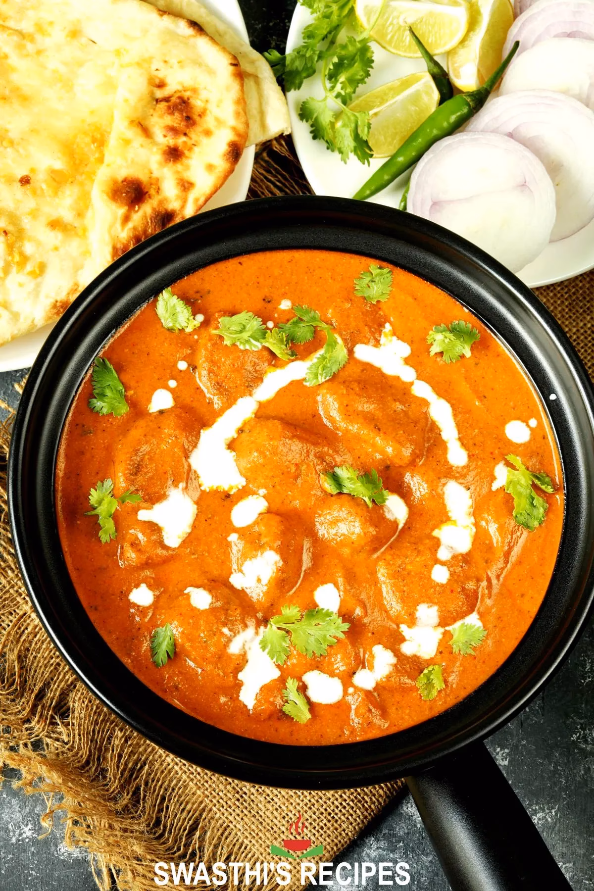 Where do butter chicken and tikka masala come from?