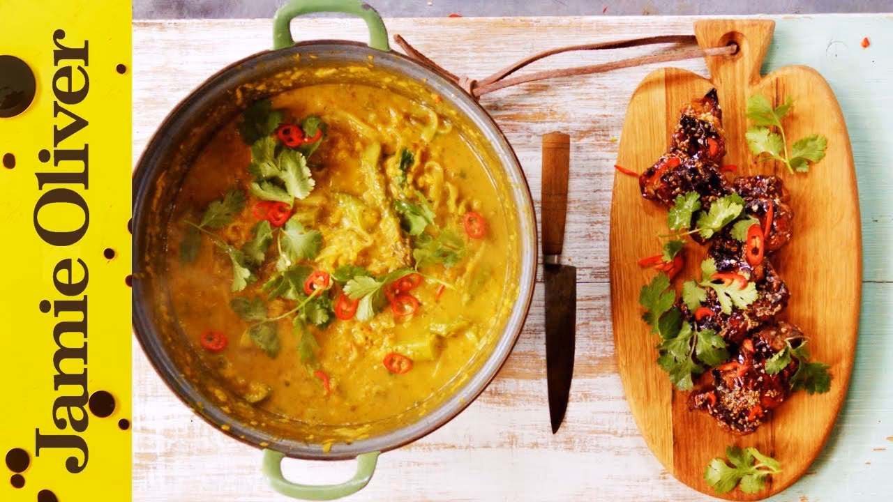 What is chicken curry with coconut milk?