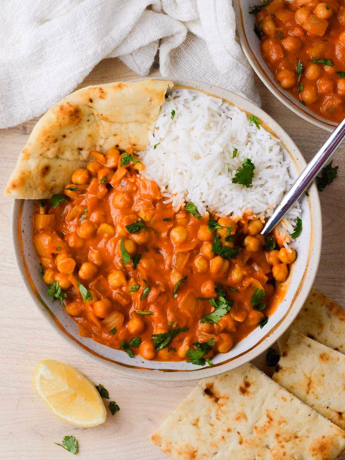Is chickpea tikka masala a vegan dish?