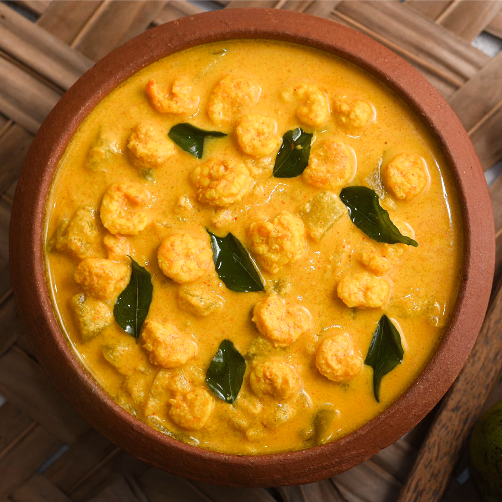 What is Prawn malai curry?