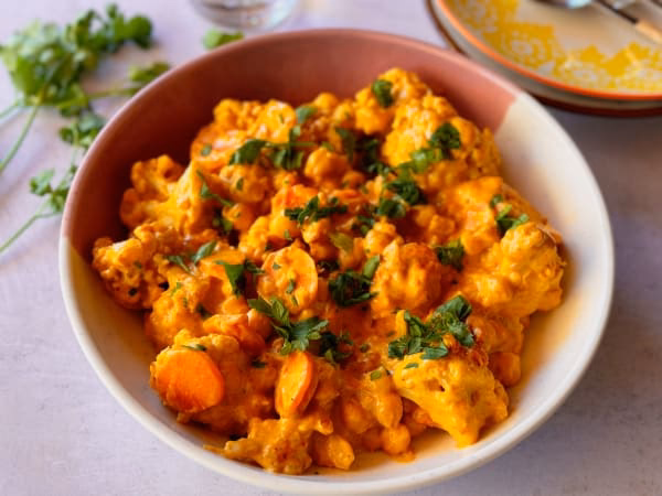 ¿Cómo preparar coliflor al curry?