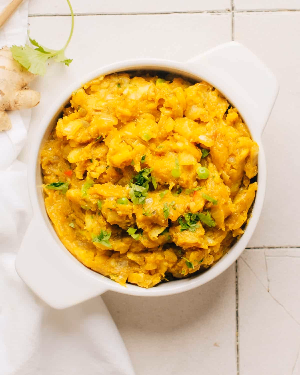 What is South Indian potato curry?