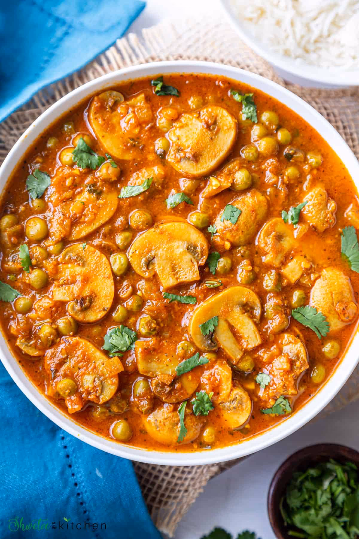What is Indian mushroom curry?