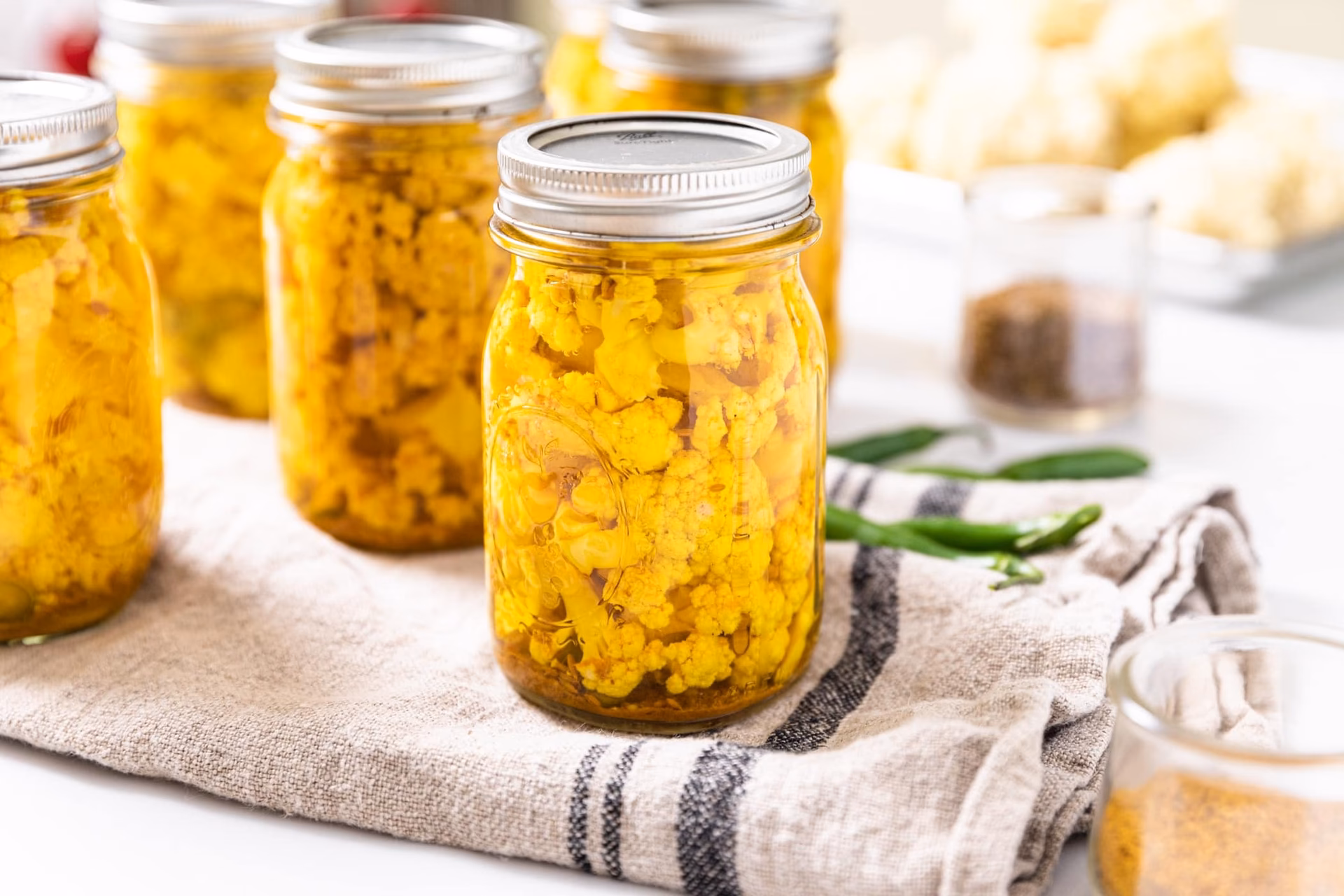 Can you make curry cauliflower with vinegar?