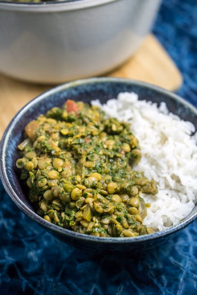 How do you make a mush with lentils?