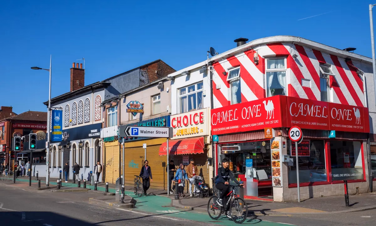 What is a Curry Mile in Manchester?