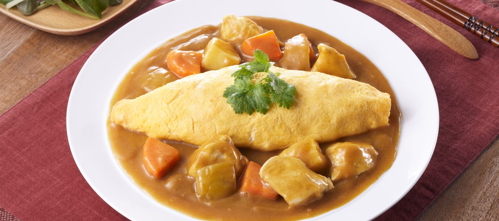 How do you make a rice omelette?