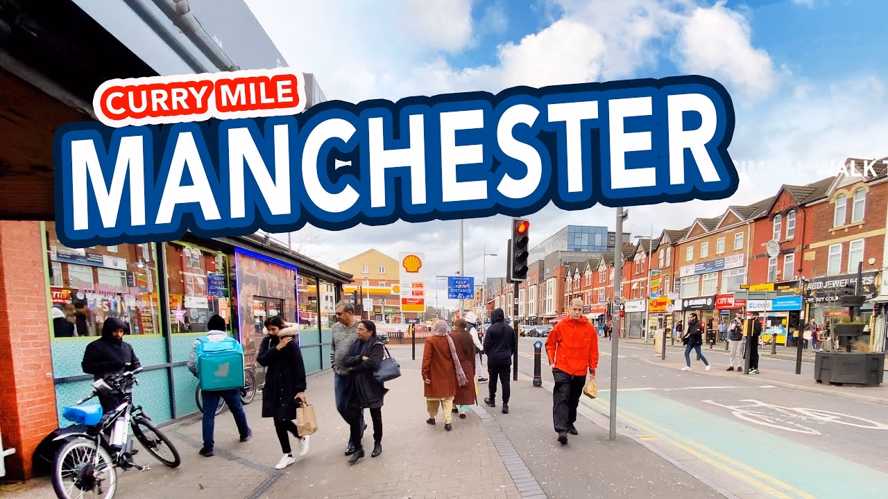 Is Manchester a good place to eat curry?