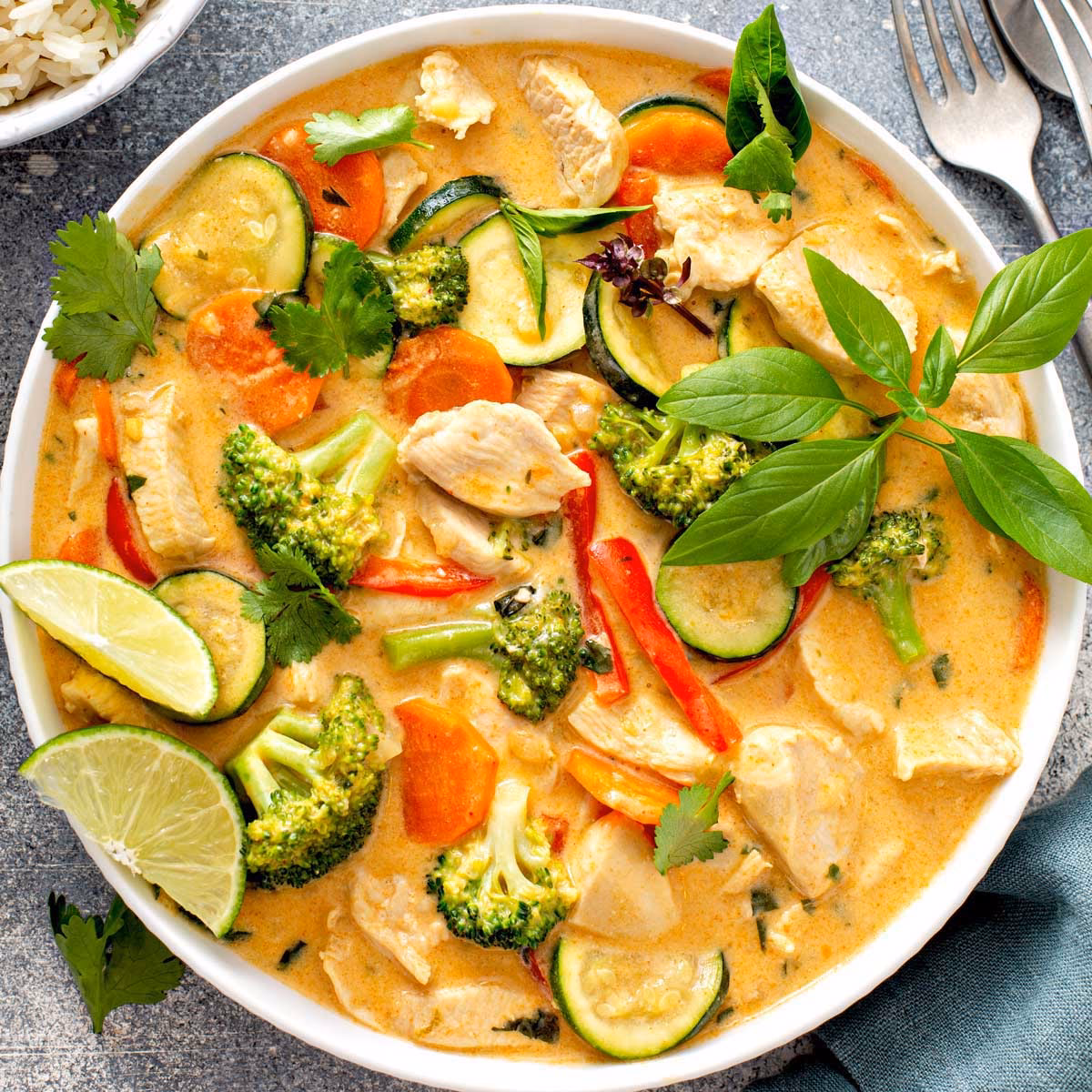 What is Thai green curry?