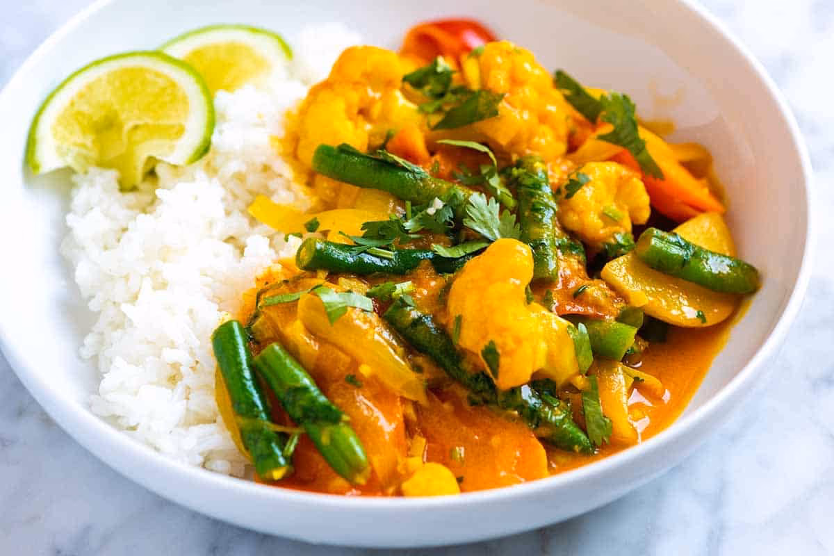 What is curry Vegetable basmati rice?