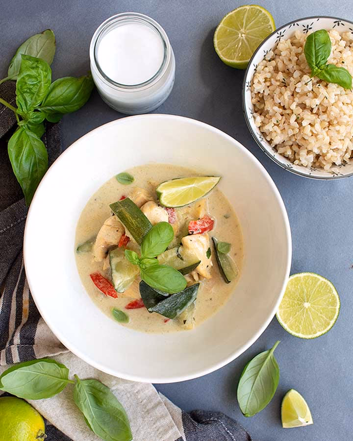 ¿Cómo se hace la pasta de curry verde?