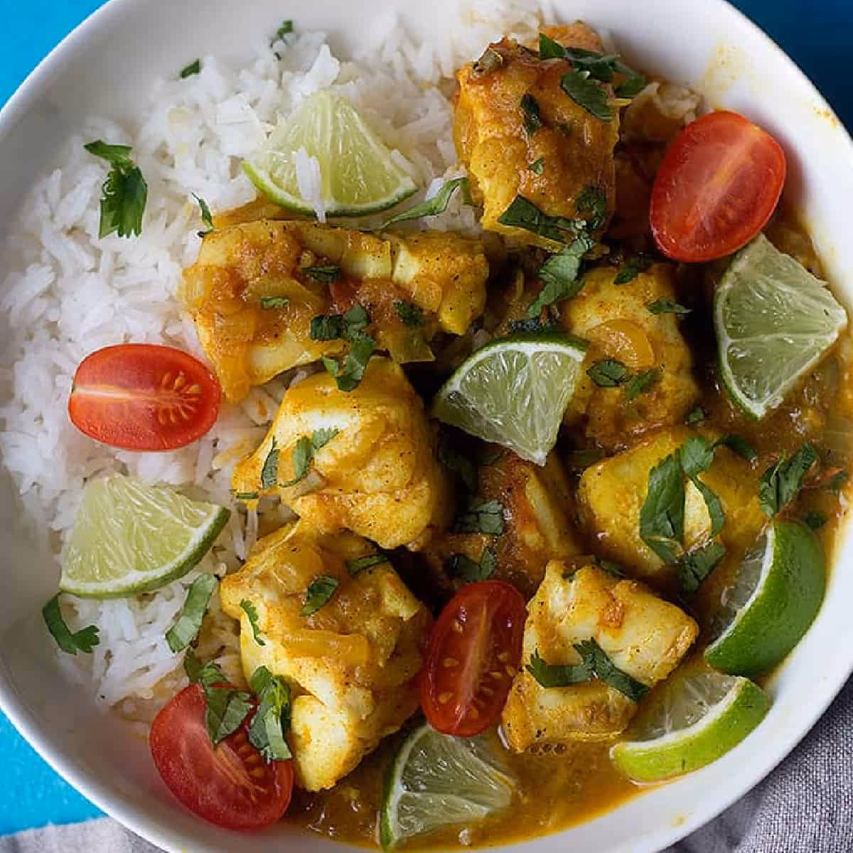 Can I use red onion to make cod Curry?