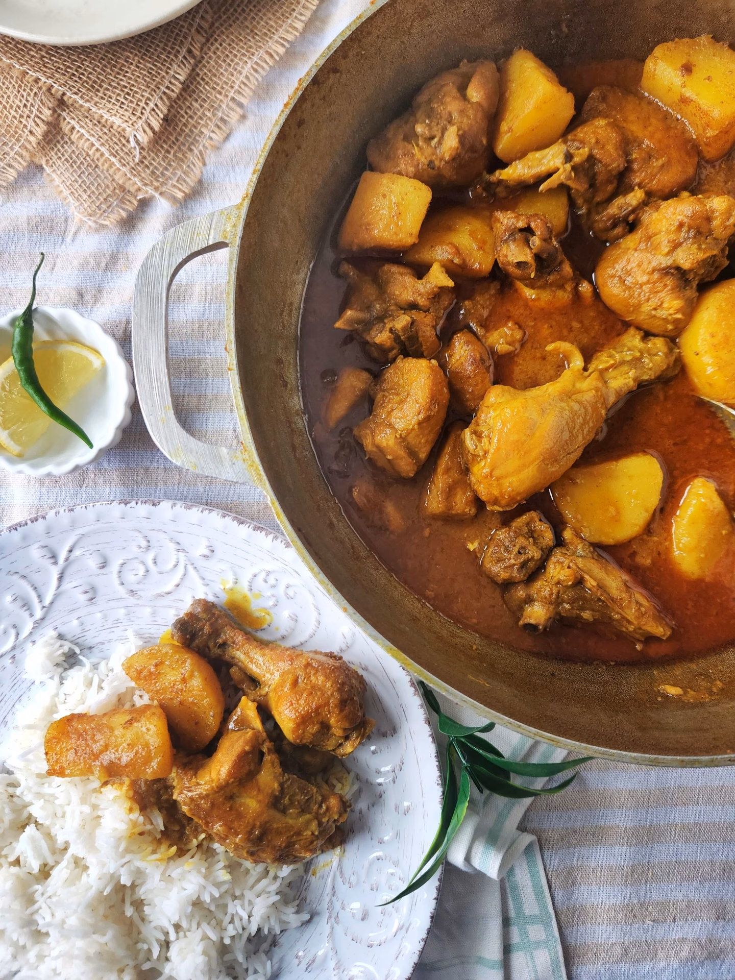 Why is chicken curry so popular in Bangladesh?