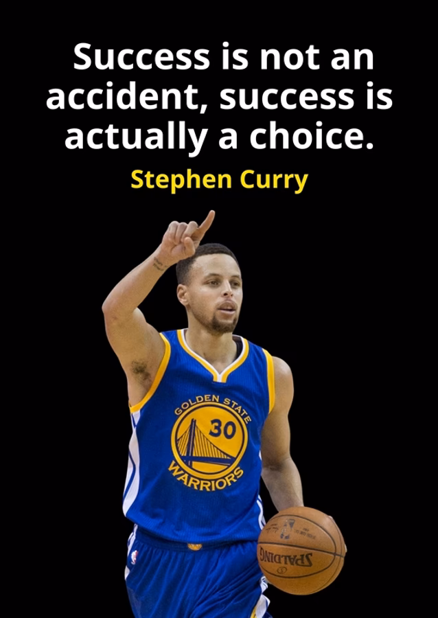 What does Stephen Curry say about tenacity?