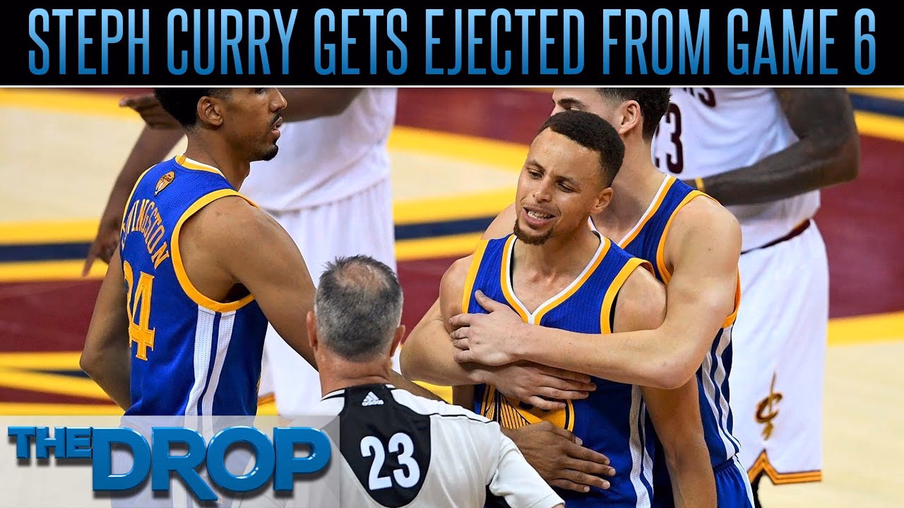 How many times has Curry been ejected for throwing a mouthpiece?