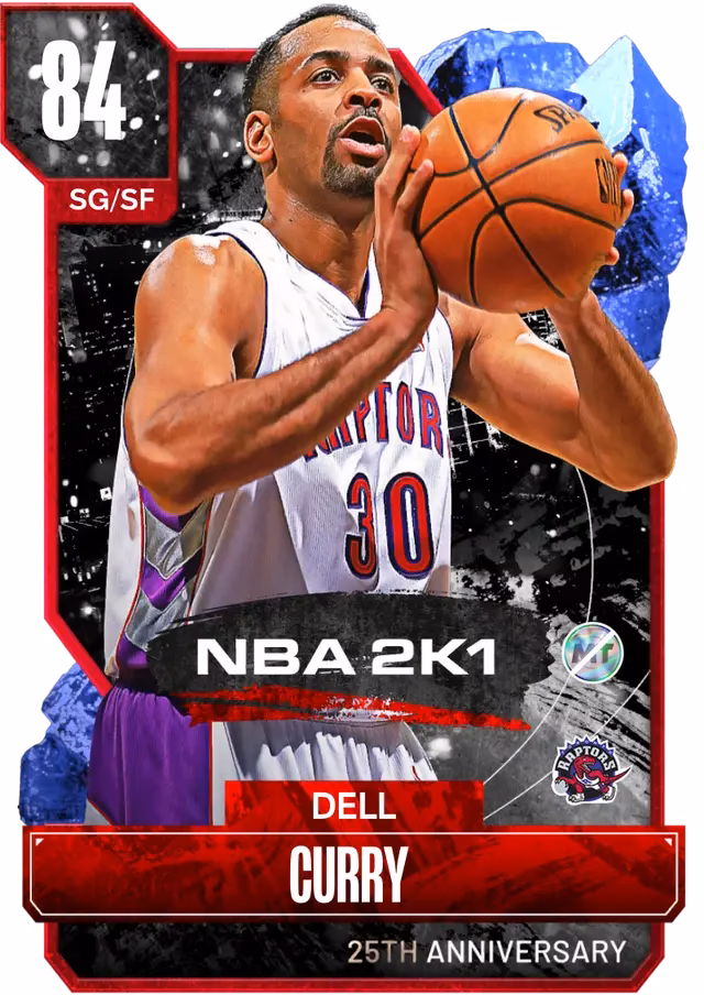 How much did Dell Curry make in 1998?