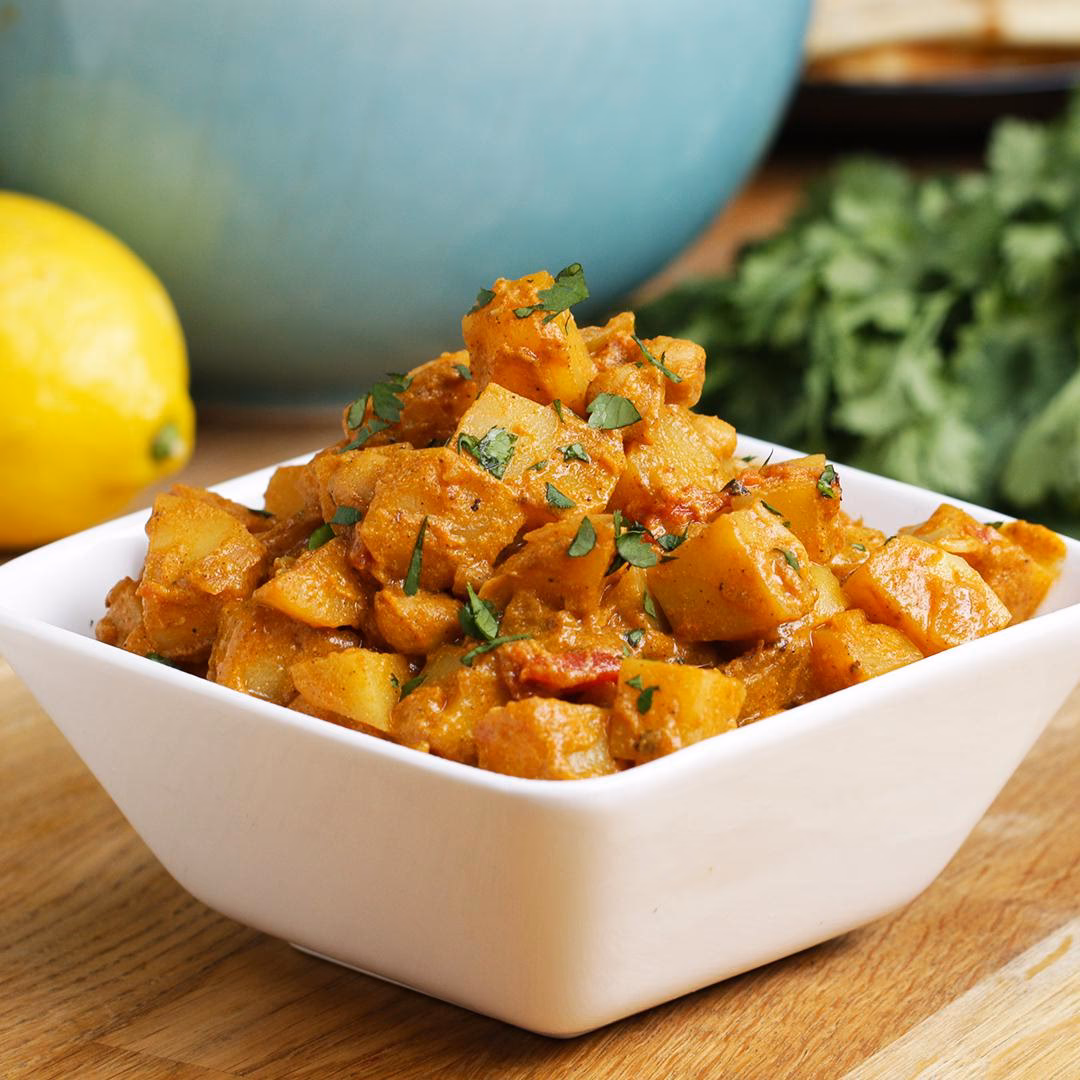 Can you make potato curry with a blender?