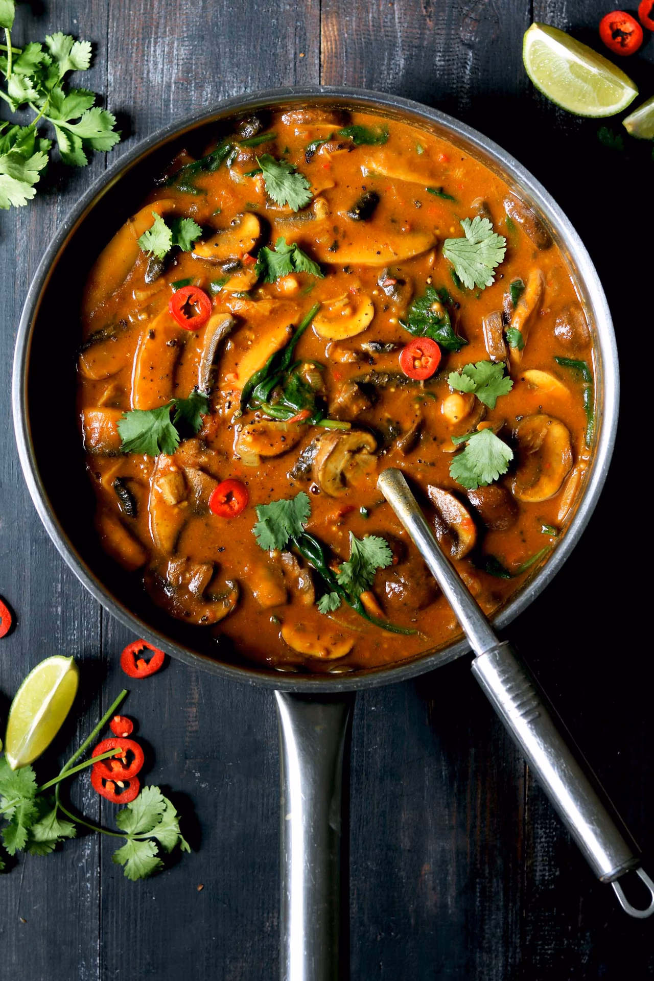 Is mushroom masala curry vegan?