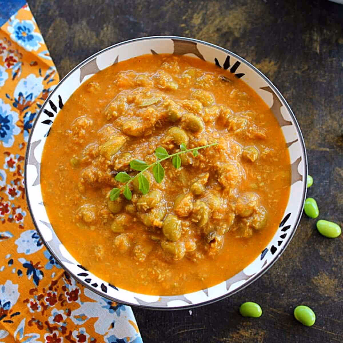 What is edamame Curry?