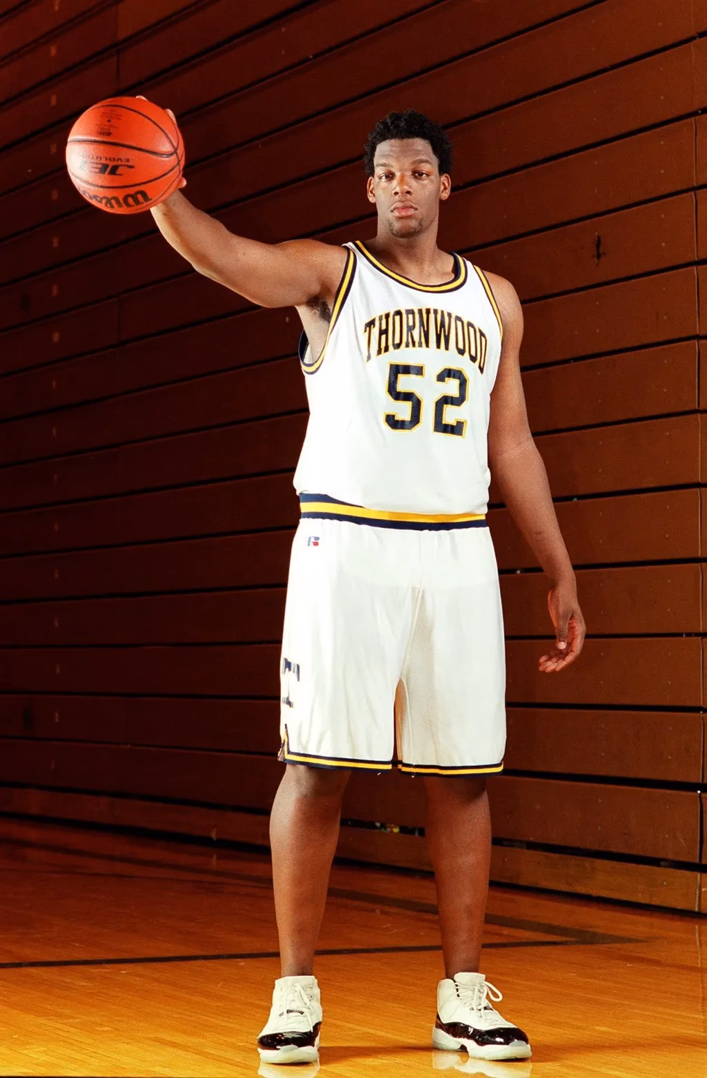 Was Eddy Curry a high school basketball player?