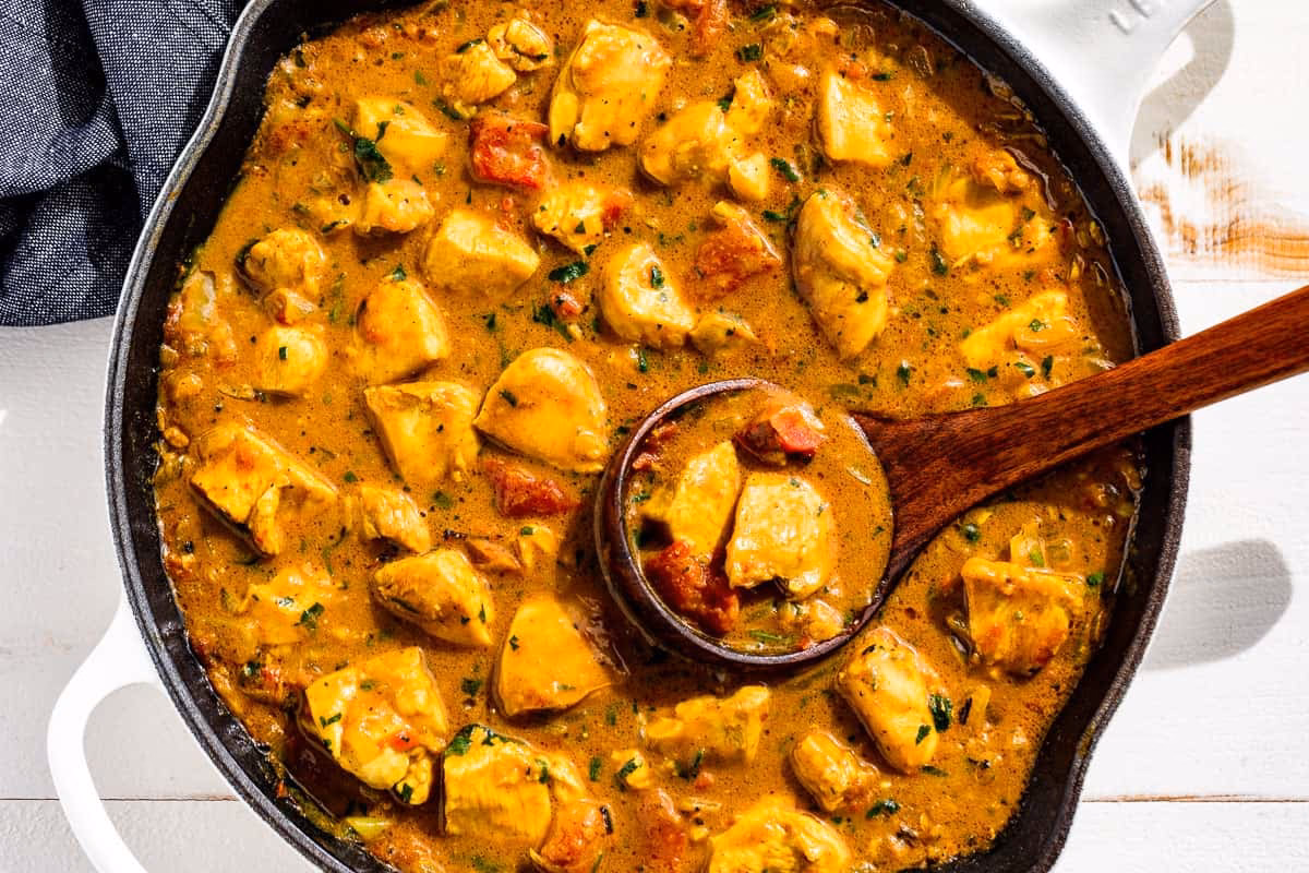 What does Curry mean in Indian cooking?