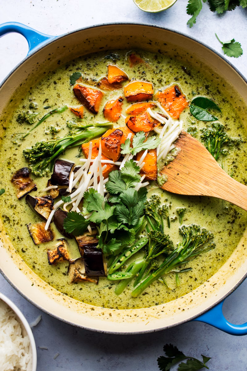 Is this Thai green curry Vegetable unauthentic?