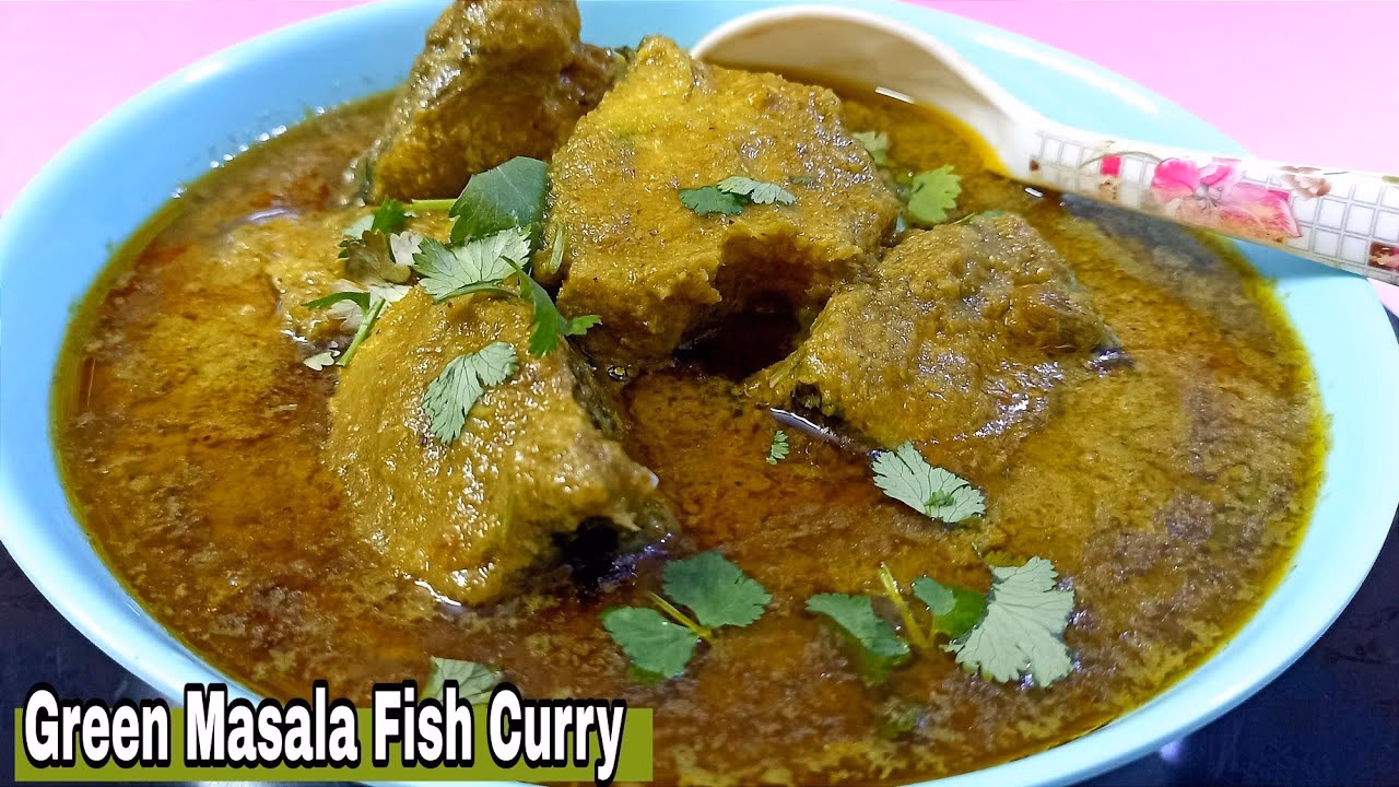 How long does it take to cook fish green masala?