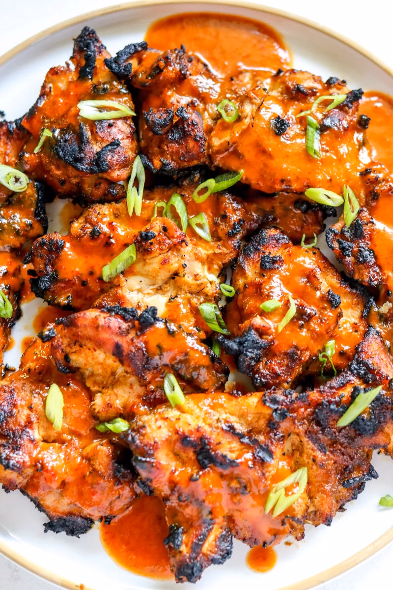 What to serve with grilled chicken curry?