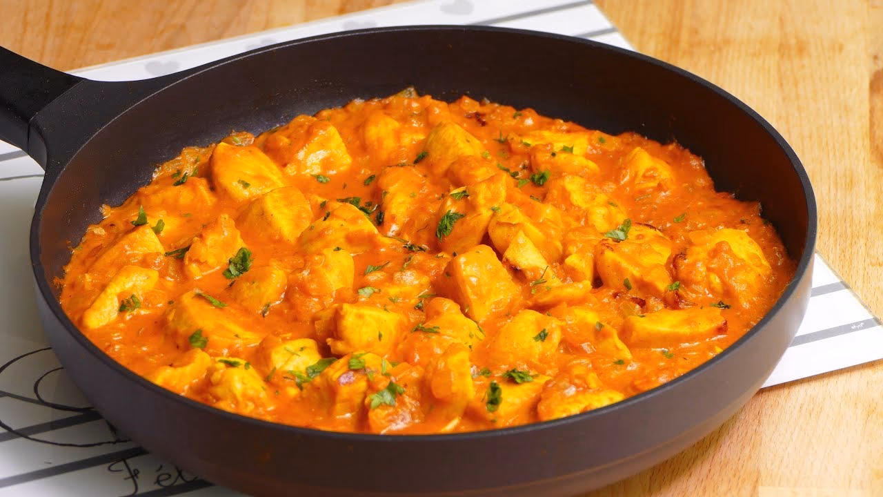 ¿Cómo preparar una salsa curry con leche de coco?