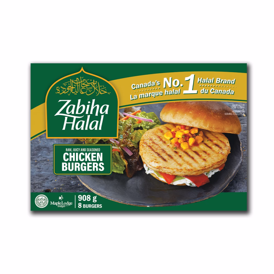Are UK frozen food burgers halal?