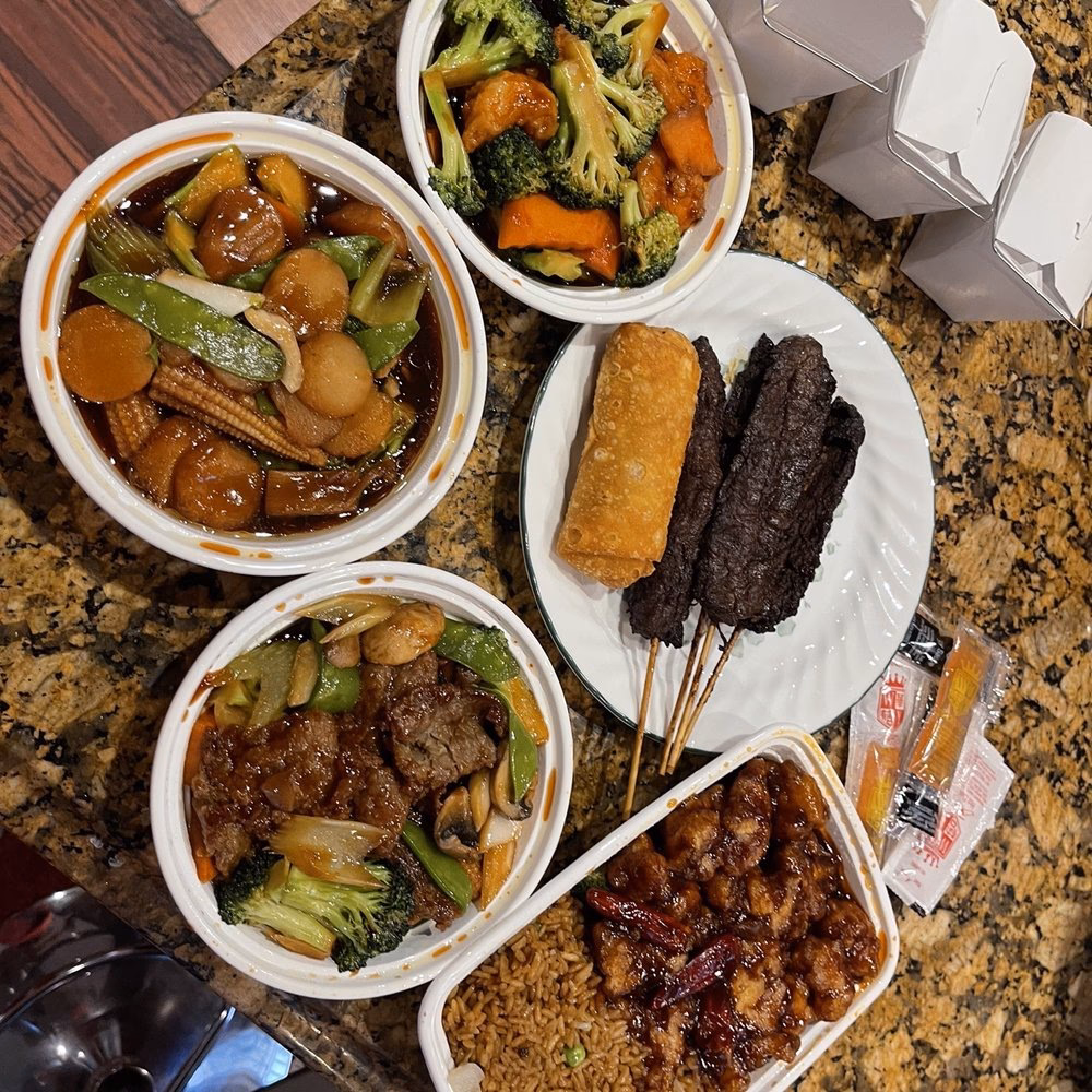 Where did halal Chinese food come from?